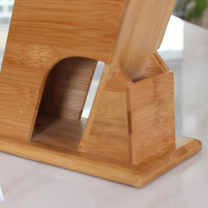 Bamboo Knife Block