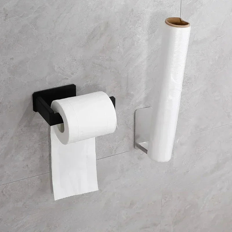Stainless Steel Toilet Roll Holder - Modern Wall Mounted
