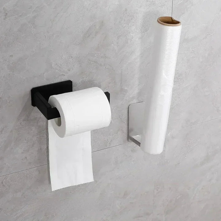 Stainless Steel Toilet Roll Holder - Modern Wall Mounted