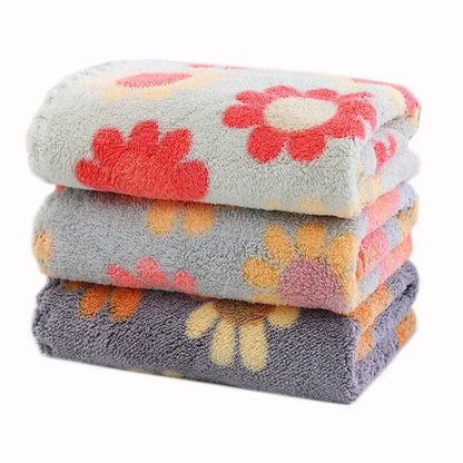 4Pcs Kitchen Cleaning Cloths, Soft Absorbent Dishcloth