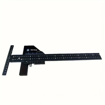 Multifunction 0-280mm Marking Depth T Ruler Measuring Tool