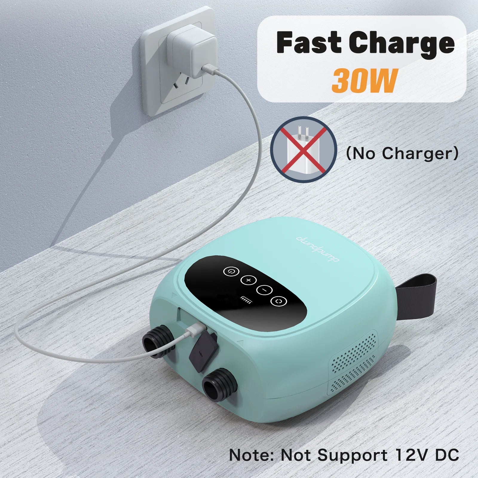 Electric 20PSI SUP Pump 38.48Wh Battery - Portable Air Pump