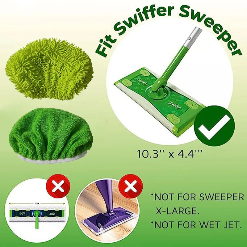 Microfiber Mop Cloth  Replacement Reusable Suitable for Swiffer