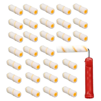 30pcs Paint Roller Kit, 4 Inch Rollers