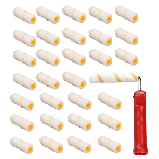 30pcs Paint Roller Kit, 4 Inch Rollers