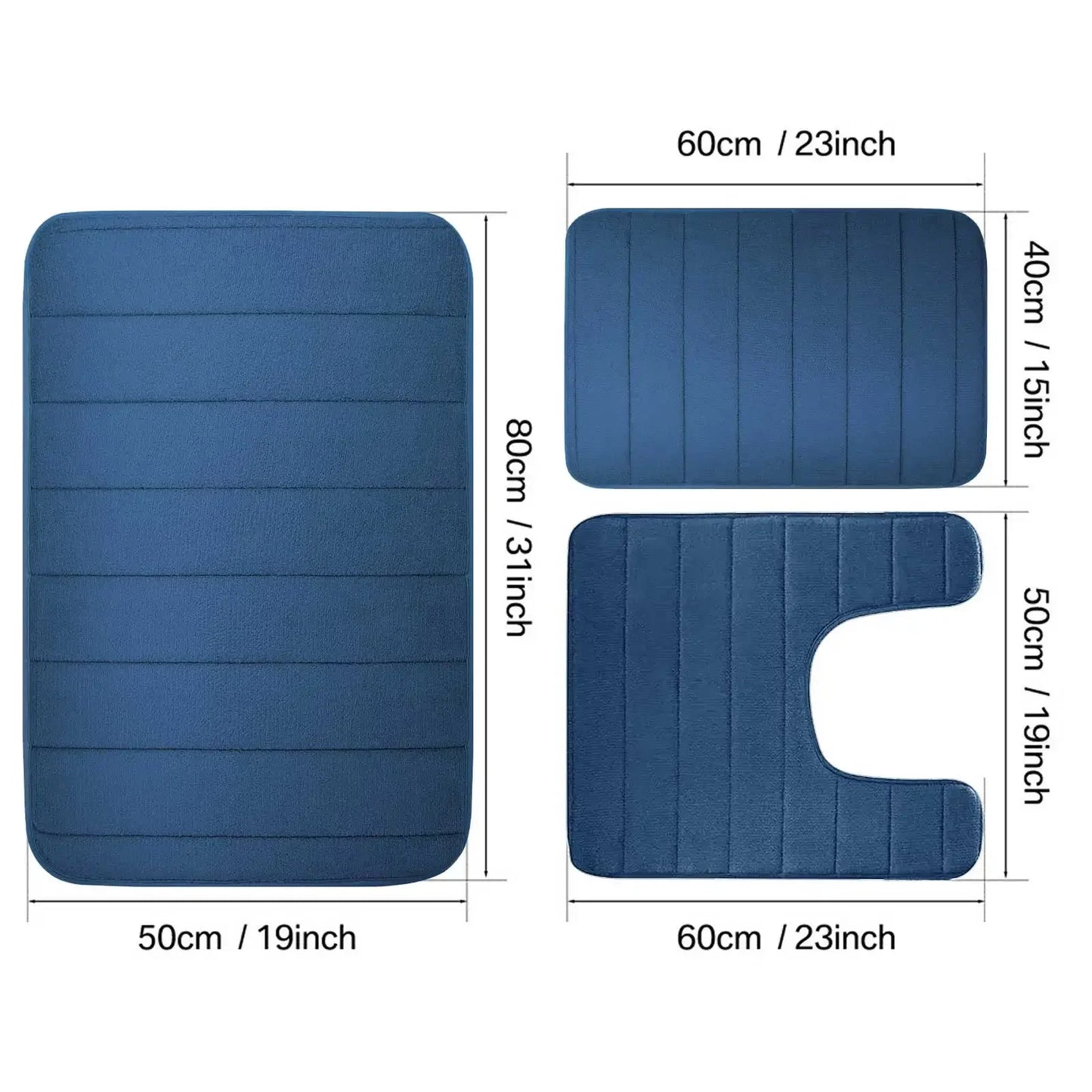 Memory Foam Bath Mat Soft