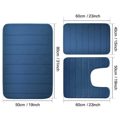 Memory Foam Bath Mat Soft