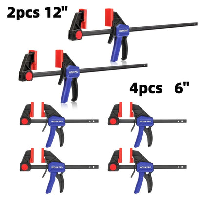 Bar Clamps for Woodworking One-Handed Clamp/Spreader