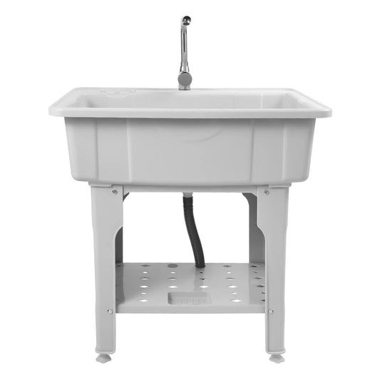 Multifunctional Laundry Sink: Durable PP Material