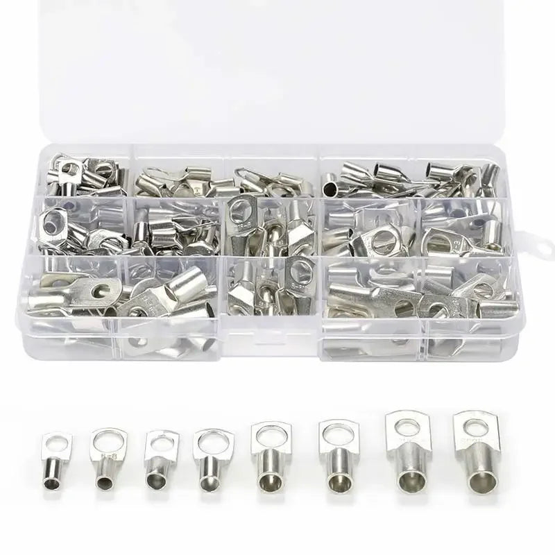 Tinned Copper Cable lugs - Heavy Duty SC Terminals Set