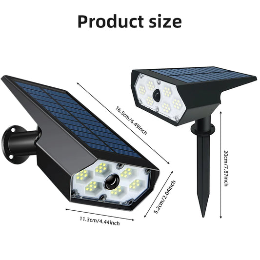 High Resolution Camera w/ Solar, Light, And Motion Sensors