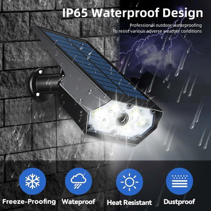 High Resolution Camera w/ Solar, Light, And Motion Sensors