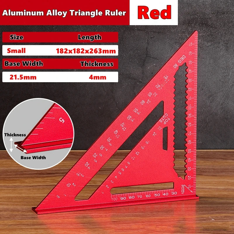 Woodworking Aluminum Alloy Triangle Gauges