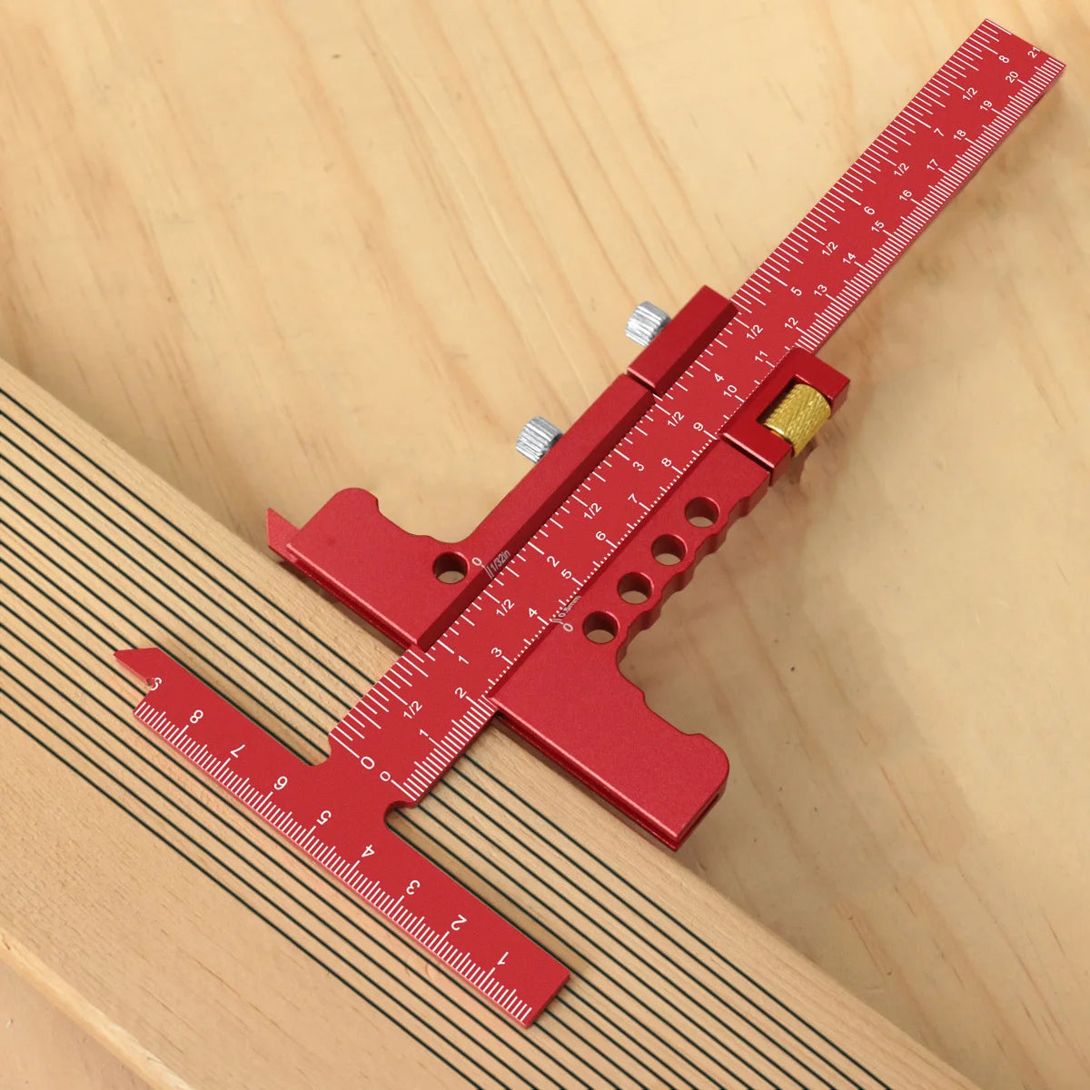Precision Sliding Edge Ruler