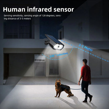 High Resolution Camera w/ Solar, Light, And Motion Sensors