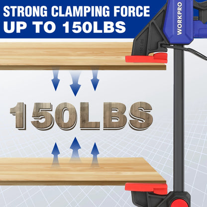 Bar Clamps for Woodworking One-Handed Clamp/Spreader
