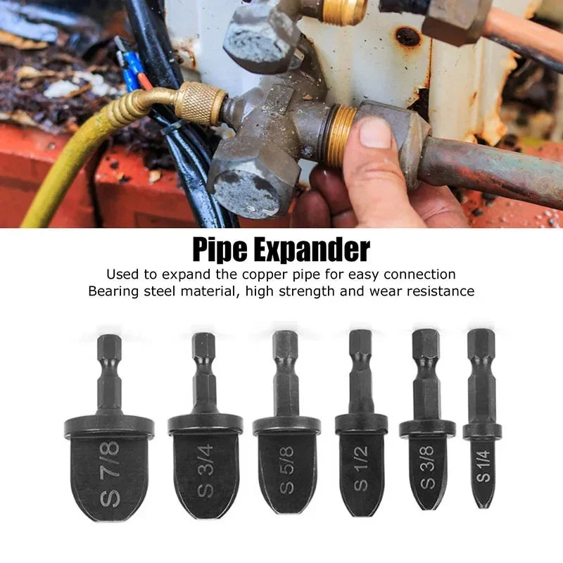 Copper Tube Expander Set | Professional HVAC Swaging Kit