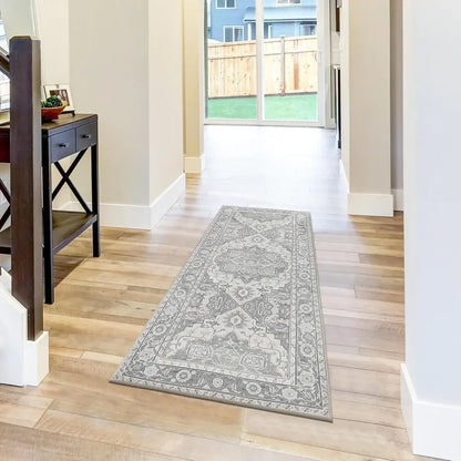 Rug Runner for Hallways 2'x6' Ultra Thin Machine Washable