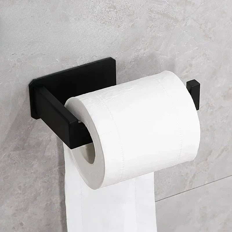 Stainless Steel Toilet Roll Holder - Modern Wall Mounted