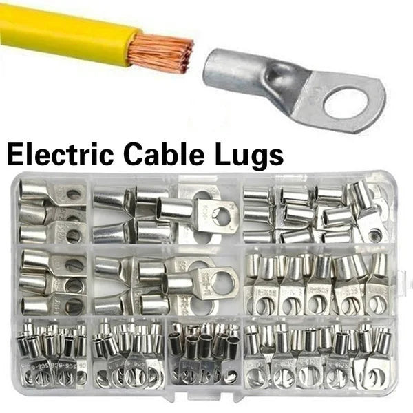 Ring Terminal Cable Shoes - Heavy Duty Copper SC Terminals