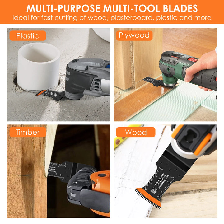 Japanese Oscillating Saw Blades - Precision Multi-Tool Set
