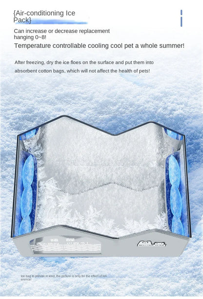 Air Conditioning House Summer Cat Cooling, Dog Ice House