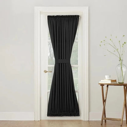 54x72 Room Darkening Door Curtain Panel