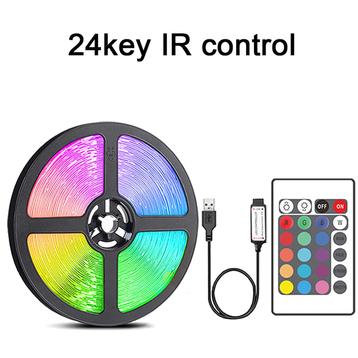 Led Strip Lights with Key Remote - 44 Key RGB Color Changing