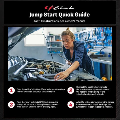 Electric DSR ProSeries Car Battery Jump Starter