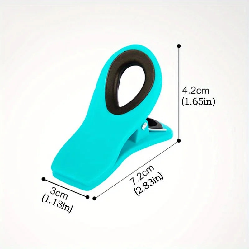 3pcs/6pcs/9pcs Reusable Sealing Bag Clip With Magnet
