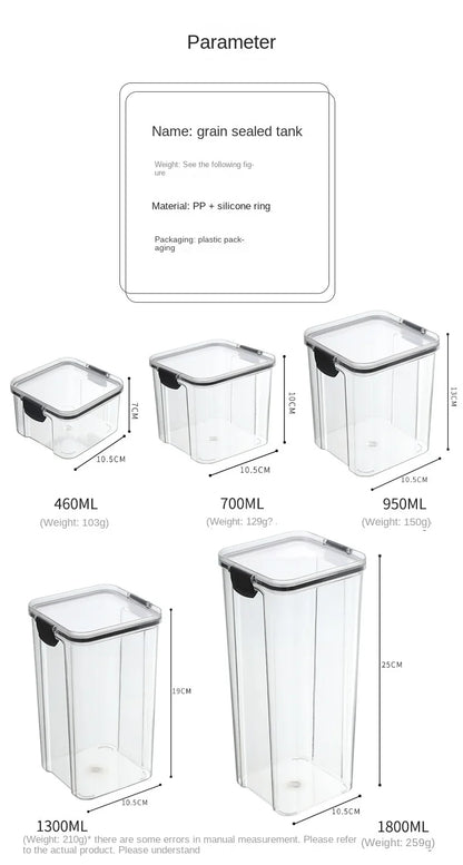Large Tank Plastic Moisture-proof Storage Box