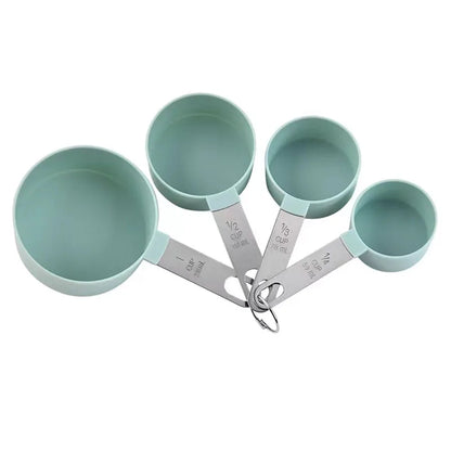 4PCS/8PCS plastic measuring cup, Spoon Set