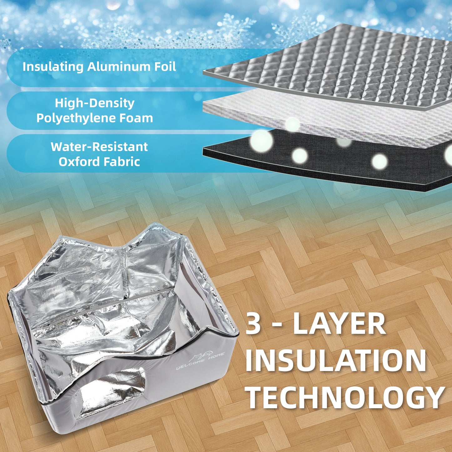 Air Conditioning House Summer Cat Cooling, Dog Ice House