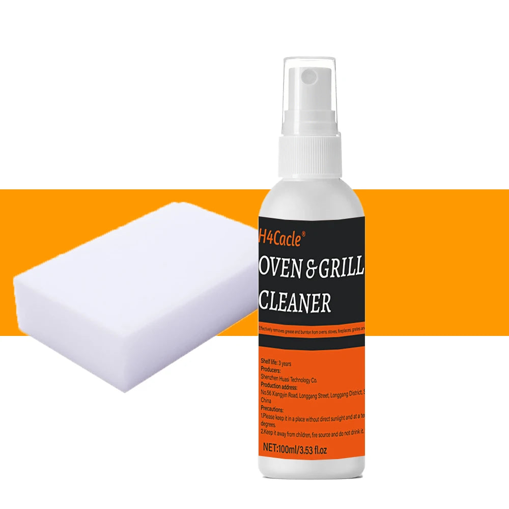 Oven Grill Cleaner Cooktop Degreaser Deodorizer - Heavy Duty