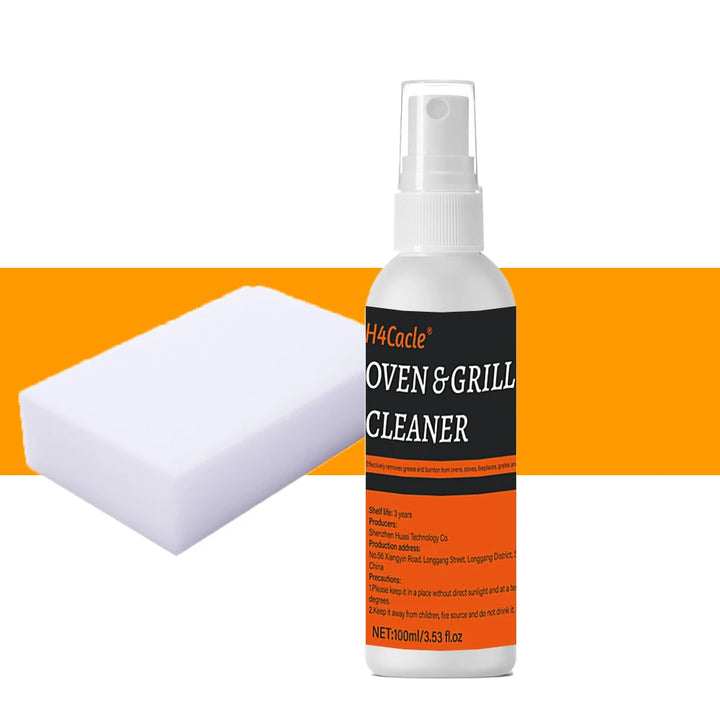 Oven Grill Cleaner Cooktop Degreaser Deodorizer - Heavy Duty
