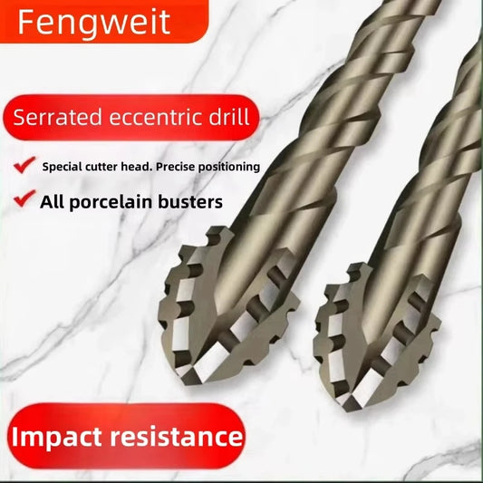 4-Blade Saw Tooth Eccentric Drill Bit
