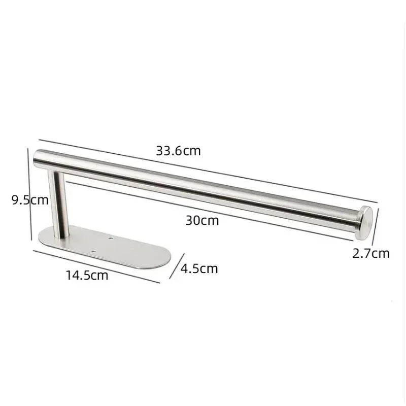 Stainless Steel Toilet Roll Holder - Modern Wall Mounted