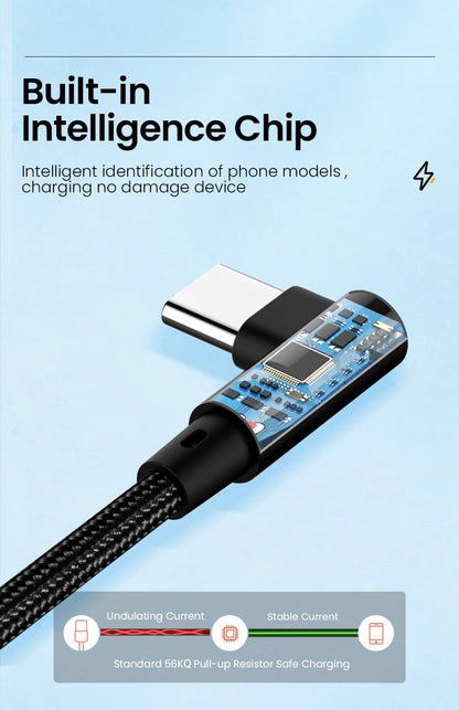 USB to Type C Fast Charging Cable