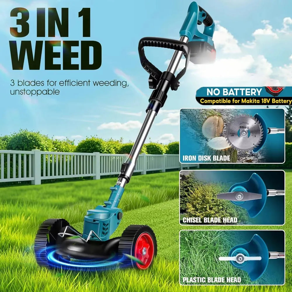 1850W Electric Lawn Mower 18V Battery