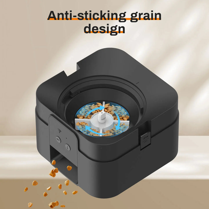 Automatic Smart Pet Feeder - Timed Cat & Dog Food Dispenser