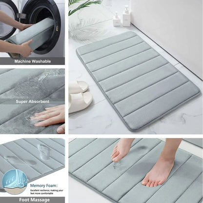 Memory Foam Bath Mat Soft