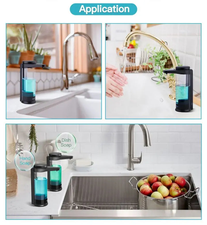 Automatic Liquid Soap Dispenser - AIKE Wall Mounted & Tabletop