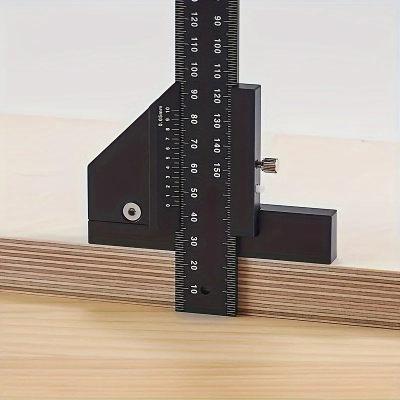 Multifunction 0-280mm Marking Depth T Ruler Measuring Tool