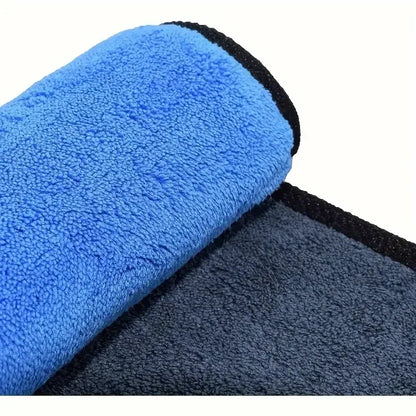 4pcs Microfiber Car Washing Towel Soft Quick Drying