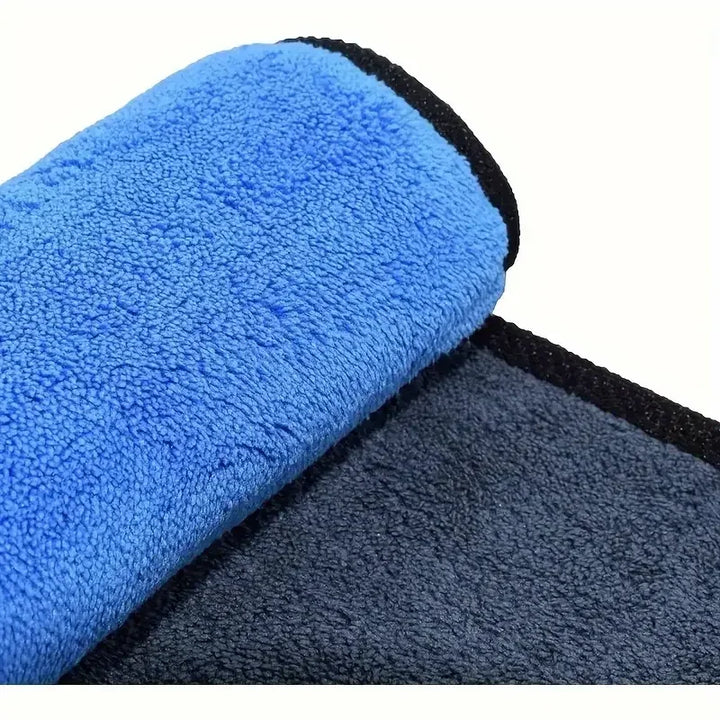 4pcs Microfiber Car Washing Towel - Soft & Quick Drying