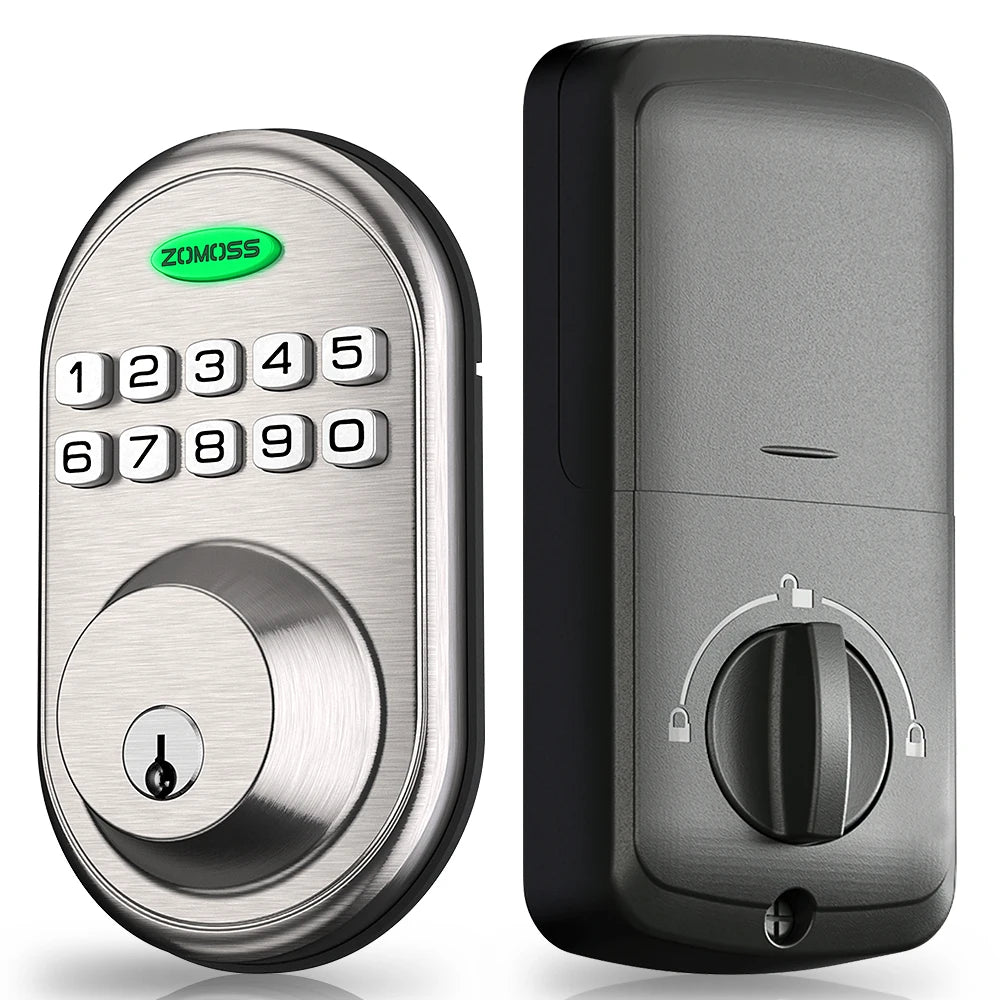 ZOMOSS Keypad Door Lock-Keyless Front Door Lock, Easy To Install
