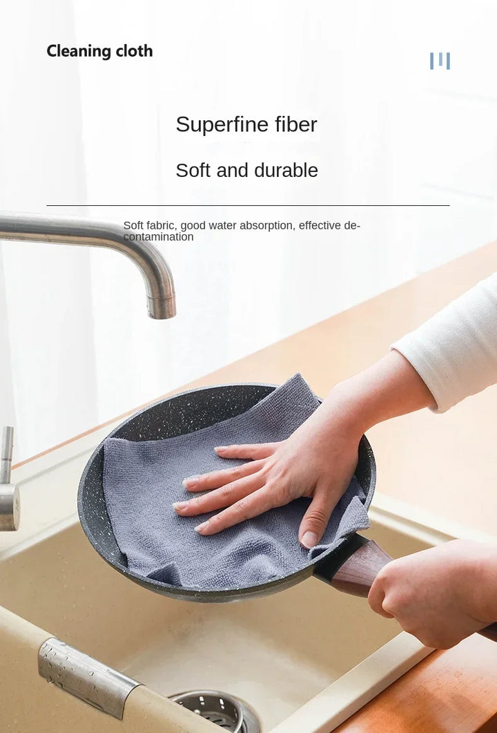 Reusable Cleaning Wipes - Eco-Friendly Microfiber Cloths