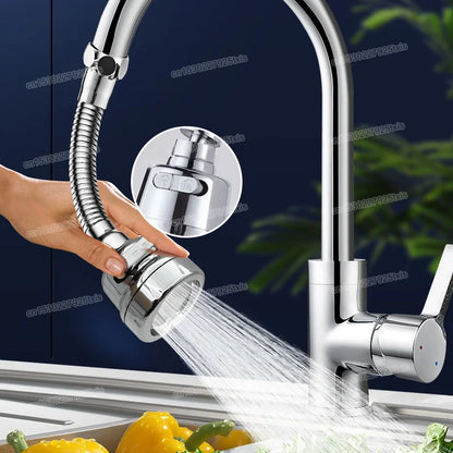 Faucet Extender 360Degree Rotatable Faucet Nozzle Adapter