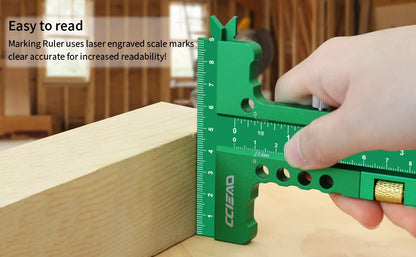 Precision Sliding Edge Ruler
