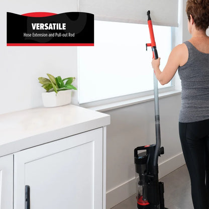 Corded Bagless Vacuum Cleaner with Extended Reach Wand